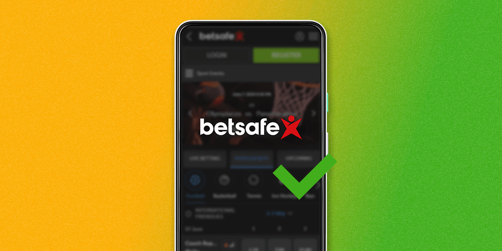 Once you have downloaded Betsafe you will have access to all the features of the mobile app