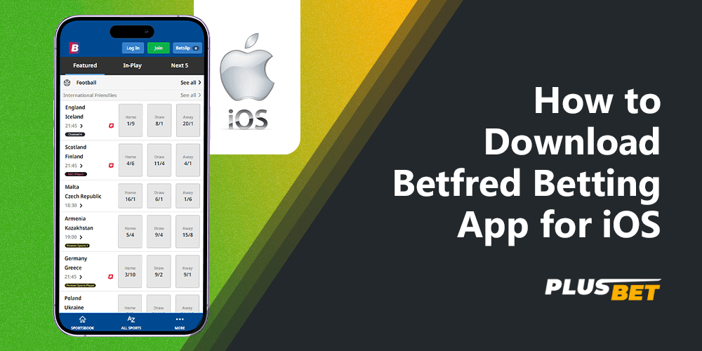Betfred allows players to install the app on the iOS platform for sports betting and casino games