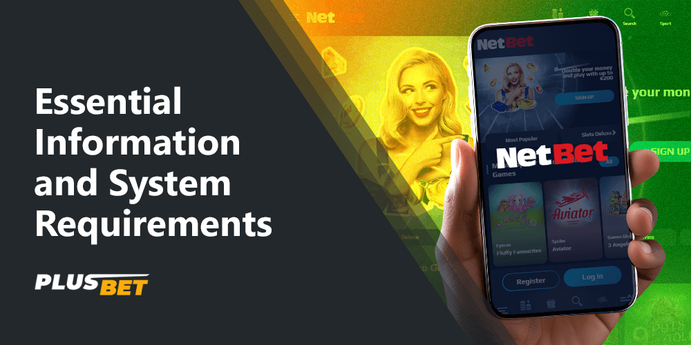 The NetBet app is easy to use and can be downloaded absolutely free from the official website
