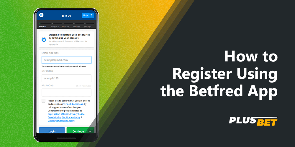 To use all Betfred services you must be registered on the platform