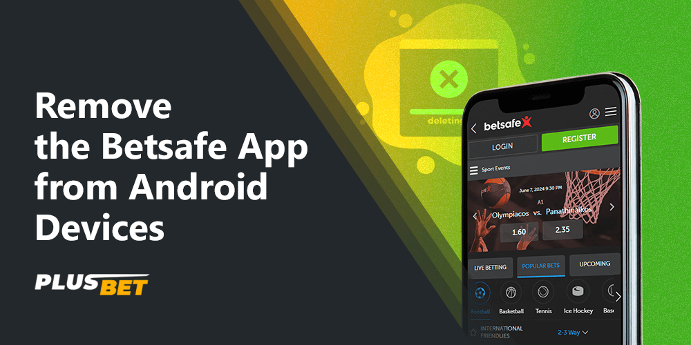 If you want you can easily uninstall the Betsafe app from your device