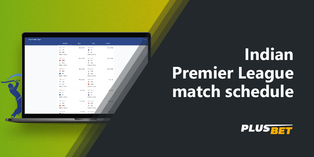 Before betting on the Indian Premier League, you need to familiarize yourself with the matches