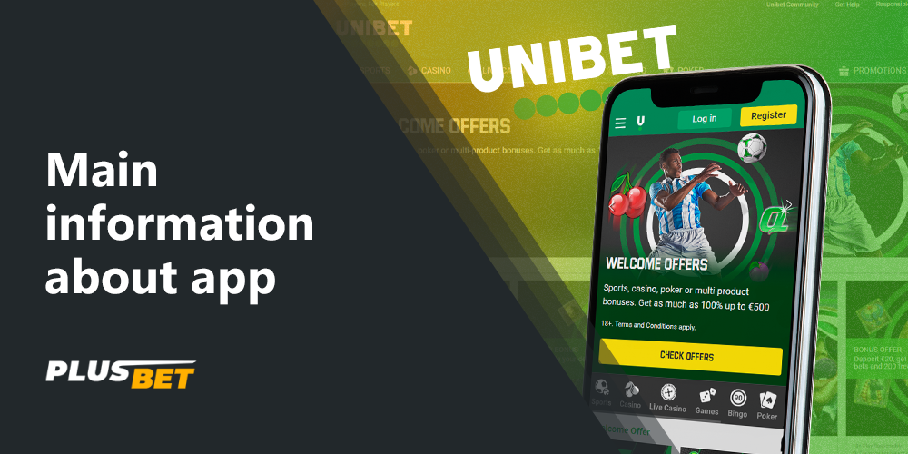 Indian players can download the Unibet app for free on their gadgets