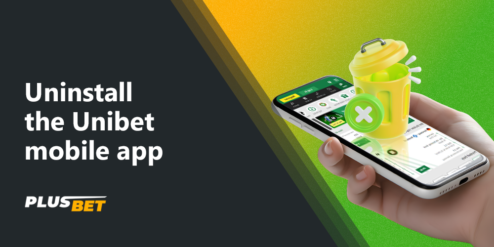 You can easily uninstall the Unibet app from your device if you want to
