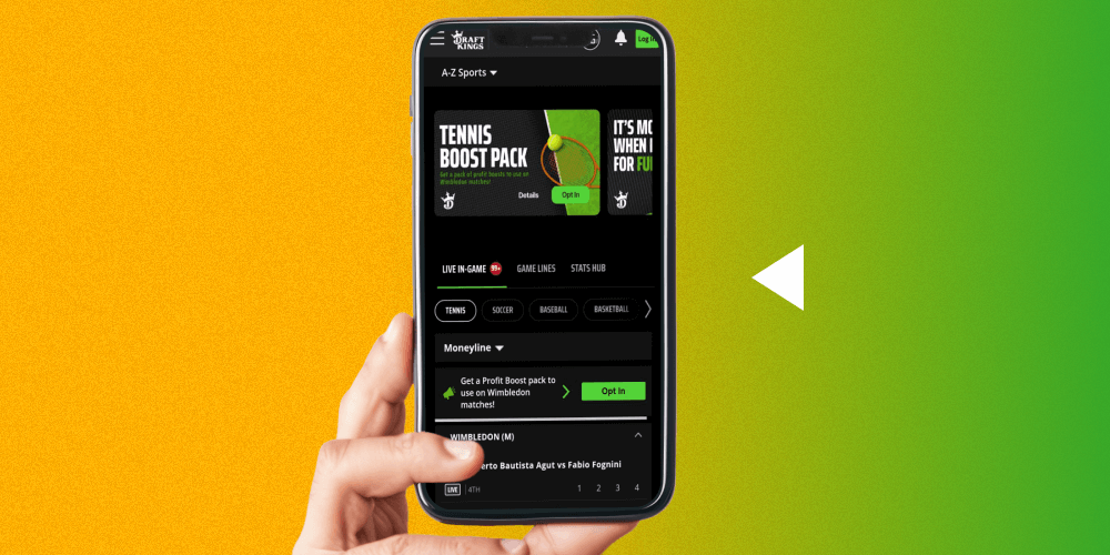 To download the Draftkings app go to the mobile version of the website