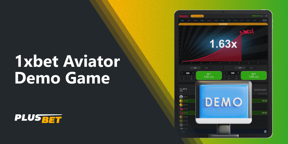 New indie players are advised to start playing 1xbet's Aviator game for free in demo mode