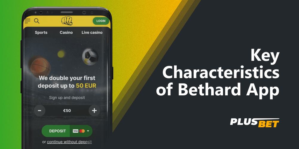 With the Bethard mobile app, Indian users have access to dozens of sports markets and competitive odds literally in their hands