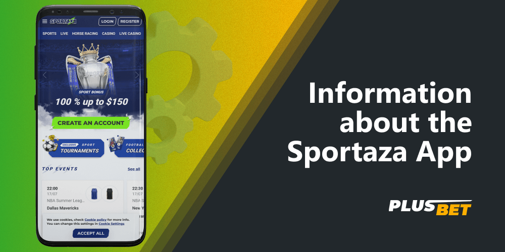 After installing the Sportaza app, Indian bettors will be able to access casino games and sports betting