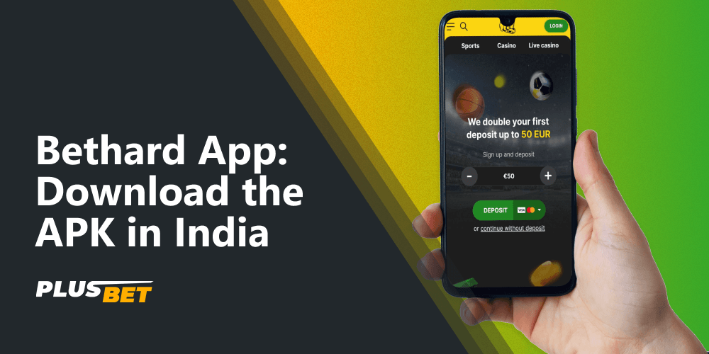 For Indian users, the Bethard mobile app offers many sports disciplines including cricket, soccer, tennis, rugby and others to bet on