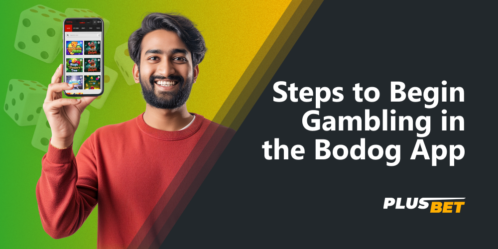 Players from India can start playing on the Bodog app after registering and logging into an account