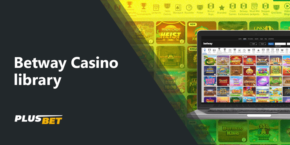 Betway online casino offers a variety of gambling games