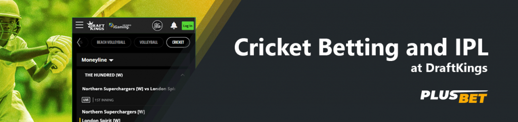 DraftKings has betting on the popular sport of Cricket