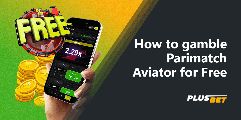 Parimatch Aviator offers to play for free without spending real money