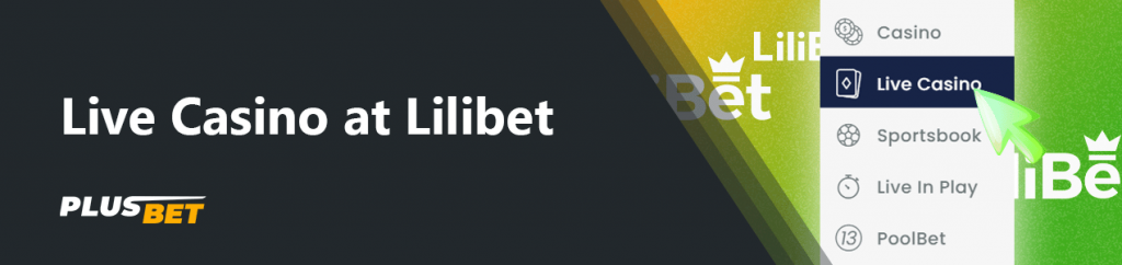 At Lilibet you will find a live casino 