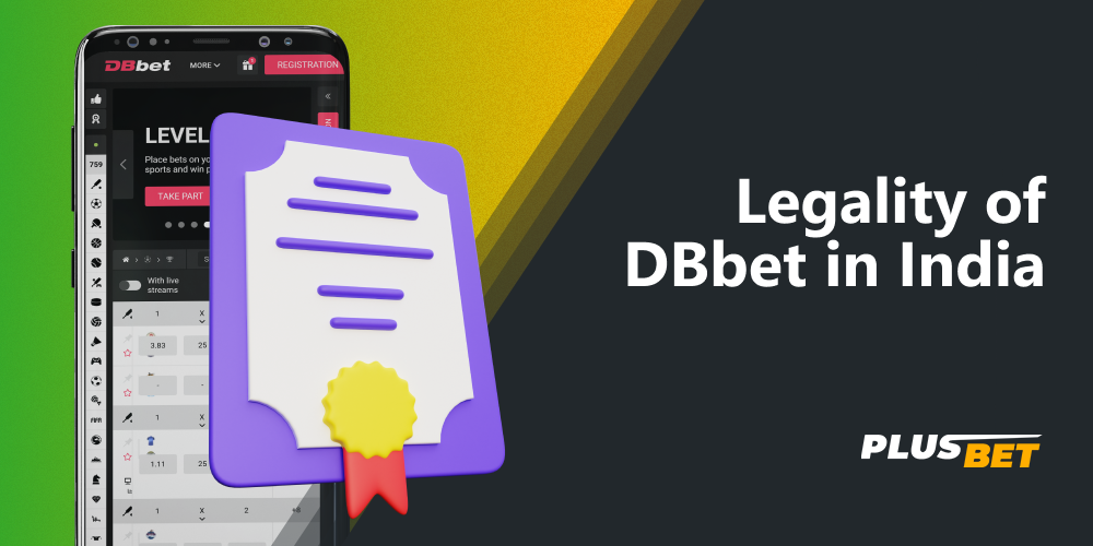 DBbet operates legally in India, offering premium betting options