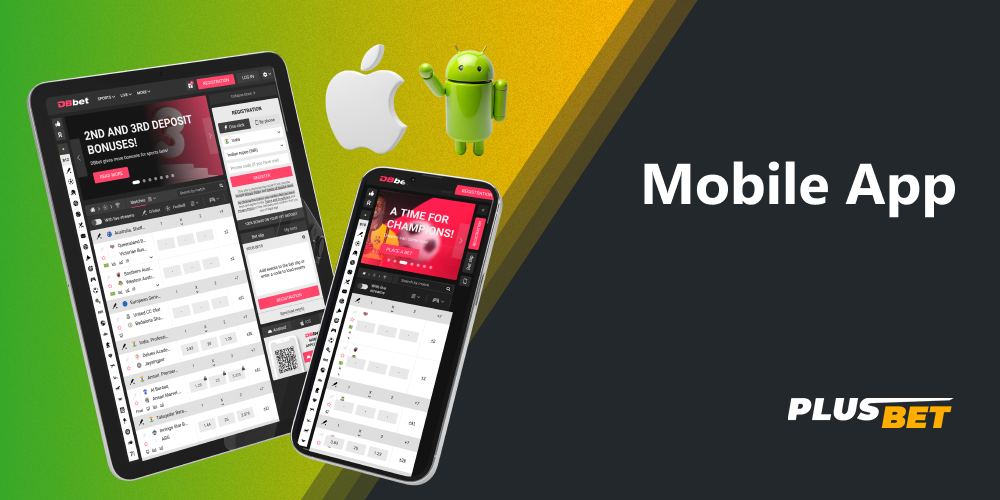 Indian players can enjoy betting on the go with the DBbet mobile app