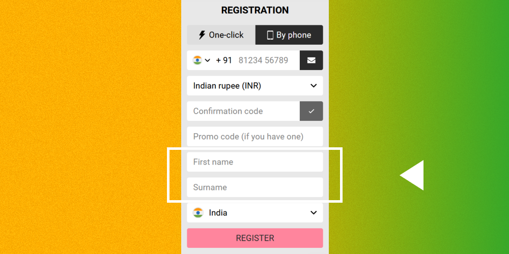 Dbbet registration process step 3