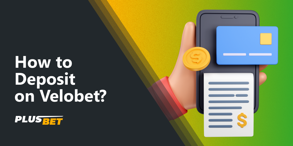 To deposit on Velobet, use one of the supported payment options