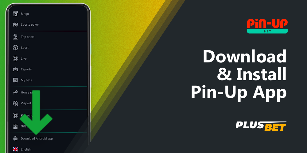 Detailed instructions on how to download the pin-up mobile sports betting app