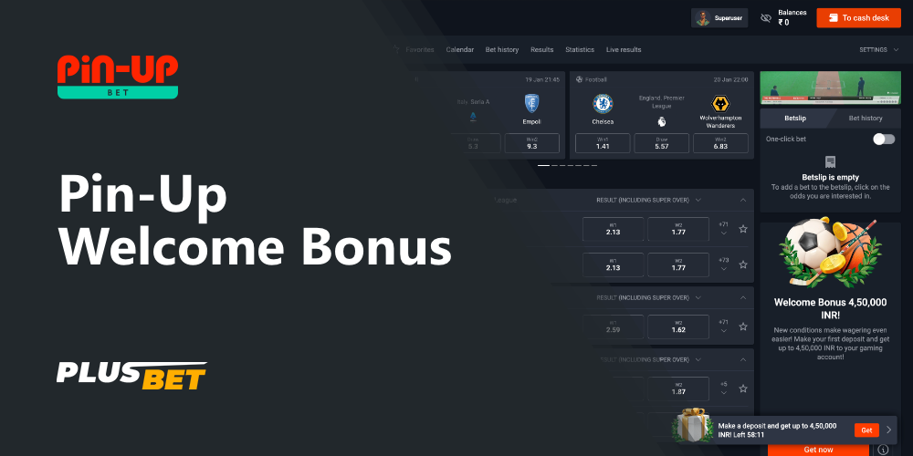 More information about Pin Up bonuses and promotions